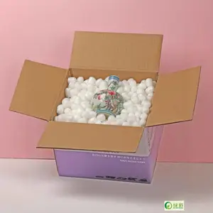 绿道生物基绿色环保淀粉泡沫颗粒填充物发泡胶缓冲防震厂家直供