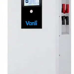5KWh-10KWh家用壁挂式太阳能储能系统，51.2V高压堆叠磷酸铁锂电池家庭光伏储能一体机