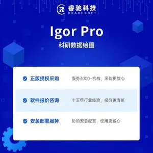 Igor Pro�������ݻ�ͼ����������Ȩ�ɹ��ۺ���֧��