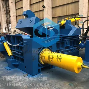 山东废钢打包机维修零故障圣博牌包块700*700