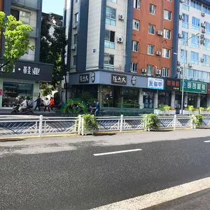 铝合金弧形花箱围栏 城市主题花箱 组合花箱 花箱围栏组合护栏组