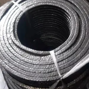 油浸石棉盘根耐高温石墨盘根绳垫水泵填料密封圈石棉橡胶石棉盘根