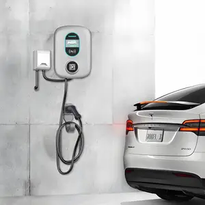 交流7KW壁挂汽车充电桩 7KW慢充壁挂汽车充电桩