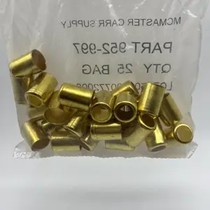 Mcmaster-carr5349K53用于空气和水管的黄铜压接式套管