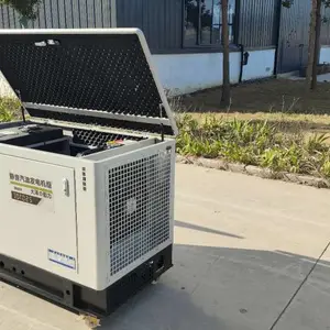 大泽动力12kw柴油发电机风冷结构简单维护省心
