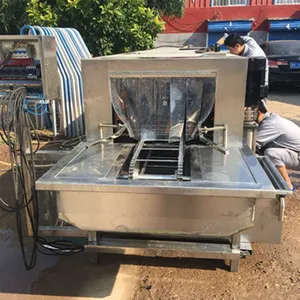 佳乐BD6000周转筐清洗烘干消毒机 高压碱水塑料筐子清洗机 高效洗箱机