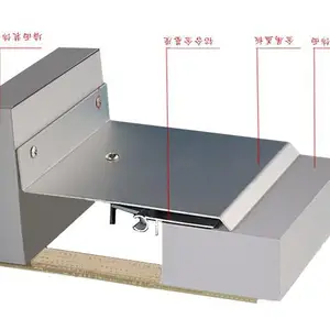 内墙转角盖板型变形缝