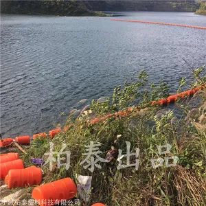 自来水水面拦污浮体 水草垃圾拦截浮筒