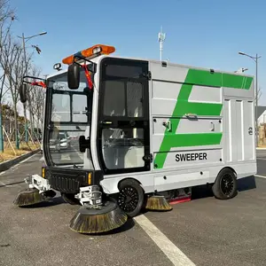 大型多功能道路清扫车 四轮吸尘洒水吸尘清洗扫地车YX240L