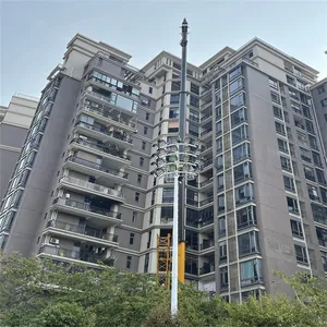 芯鹏达学校球场灯18米20米4000W6000W广场爬梯式高杆照明 XPD-G023