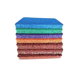 ����epdm��ɫ���������׶�԰���ܵ���ƺʩ�� 13mm��