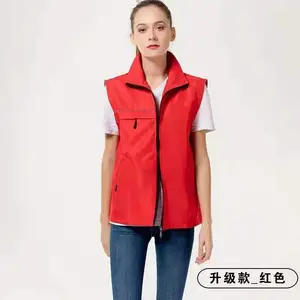 兰州复合布马甲订制多兜马甲多口袋马甲定做可印制LOGO兰州广告马甲订制摄影马甲