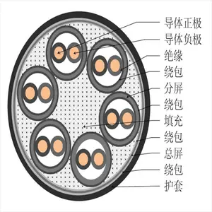 精密补偿电缆 铠装计算机电缆 SC补偿导线 接受各种定制 海纳电气