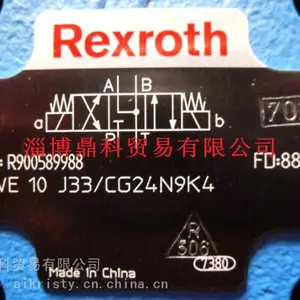 REXROTH力士乐铸铁电磁换向阀4WE10J33/CG24N9K4现货供应