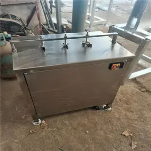 信泽屠宰设备鸡爪割口机不锈钢自动划口机省人工高效率鸡爪剃口机
