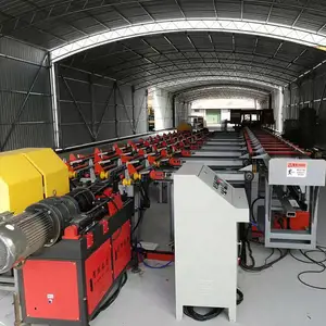 供应数控钢筋锯切套丝打磨生产线 450型(流水线操作避免人工二次搬运工作效***))