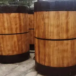 现货5吨木酒罐1000斤木质酒罐3吨木酒海2吨木酒海木酒罐