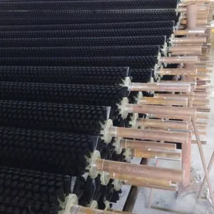 供应果蔬清洗机毛刷辊萝卜清洗设备土豆胡萝卜清洗去皮毛刷辊伟峰尼龙伟峰