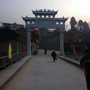 农村石雕牌楼花岗岩门楼-嘉祥金玉销售处