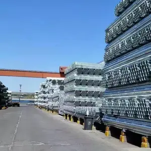 广州华岐牌热浸镀锌钢管厂家直销 材质Q235