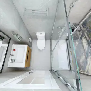 深圳馨逸住宅家装整体卫生间 精装房整体浴室 精装公寓整体卫浴1424