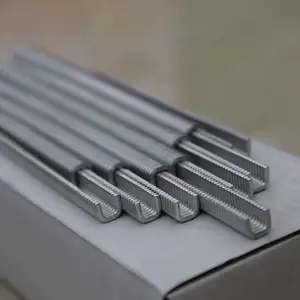 源头工厂火腿肠肉制品封口包装U型卡扣S8735化工软包装封口铝扣