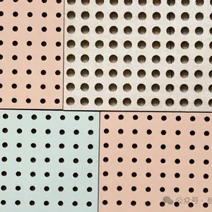 穿孔纤维水泥吸音板:原理、优势与应用全解析