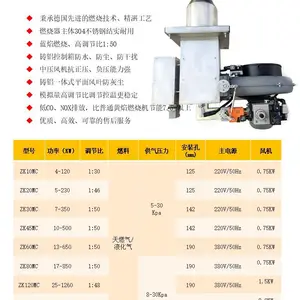 天然气烧嘴结构图,安然烧嘴,天然气喷射式烧嘴,工业燃气烧嘴