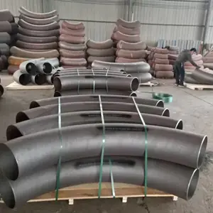 加工大口径弯管碳钢不锈钢90度180度U型S型异型弯头来图可定做