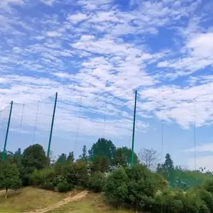 高尔夫围网、高尔夫练习场围网、高尔夫球场围网、高尔夫围网工程、高尔夫网杆围网设计施工