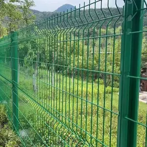 1.5米高钢丝网隔离围栏 空旷区域浸塑护栏