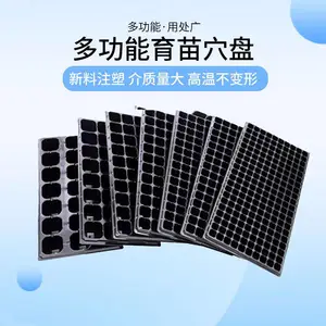 PET材质育苗穴盘105孔162孔加工厂家芹菜多肉育苗盘 防磨损