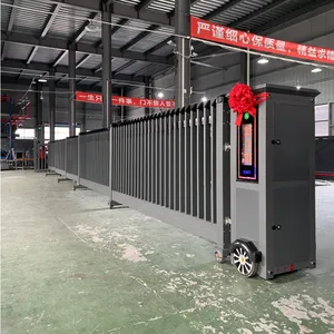 电动门找源头工厂/电动门/电动伸缩门/铝合金电动门/悬浮门/段滑门/直线平移门/德盈佰汇电动伸缩门