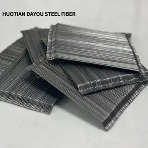 剪切钢纤维厂家 抗拉强度高 广泛应用于混凝土中 火天大有 使用范围广
