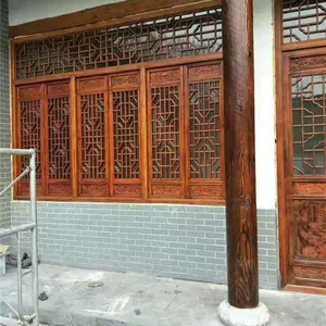 漯河仿古门窗-仿古门窗订做要求-(华旭木雕厂)