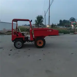 工地运输前卸式蹦蹦车/混凝土四轮翻斗车/建筑工程液压自卸翻斗车