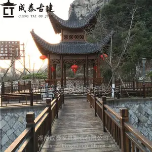 双层四角亭 古建双层四角凉亭 小青瓦双层四角亭