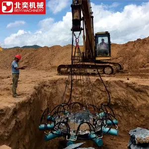 北奕机械破桩设备 破桩机械液压原理