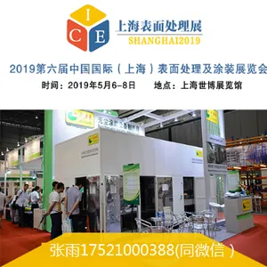 2019第六届中国国际上海表面处理及涂装展览会
