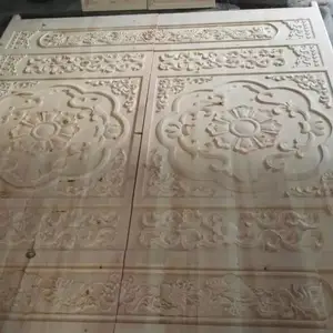 四川仿古门窗实木角花中式屏风