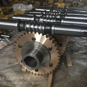 供应加工平面二次包络环面蜗杆蜗轮
