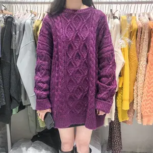 工厂批发杂款尾货女装毛衣加绒套头毛衣新款针织衫女式毛衣批发