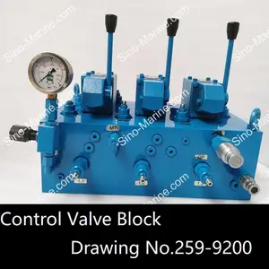 液压阀舱盖吊机控制阀操作阀平衡阀产销和设计control block valves group