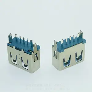 �����Aĸ180�� USB 2.0 AFĸ�� 4P��ʽֱ��DIP ֱ�� ���***