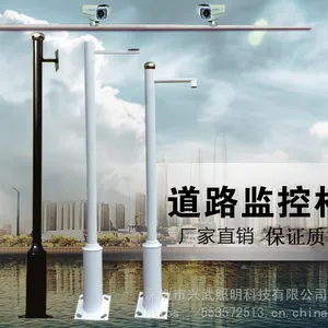 公路监控杆摄像头杆L杆F杆灯杆灯柱路牌杆信号灯杆件龙门架限高架包安装