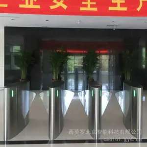 西莫罗 面部识别闸机 人脸识别翼闸 收缩式速通门