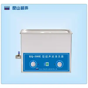 舒美实验室超声波清洗器KQ-500E 台式超声波清洗仪