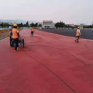 聚氨酯彩色透水混凝土封闭面漆罩面剂-信合砼筑