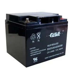 临汾市CASIL蓄电池CA240储能用12v24ah光伏储能行业 年限寿命隧道涵洞照明
