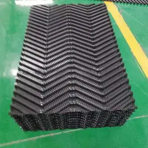 电厂冷却塔S波半透明填料 热电厂1200×800M波填充料 恒冷节能